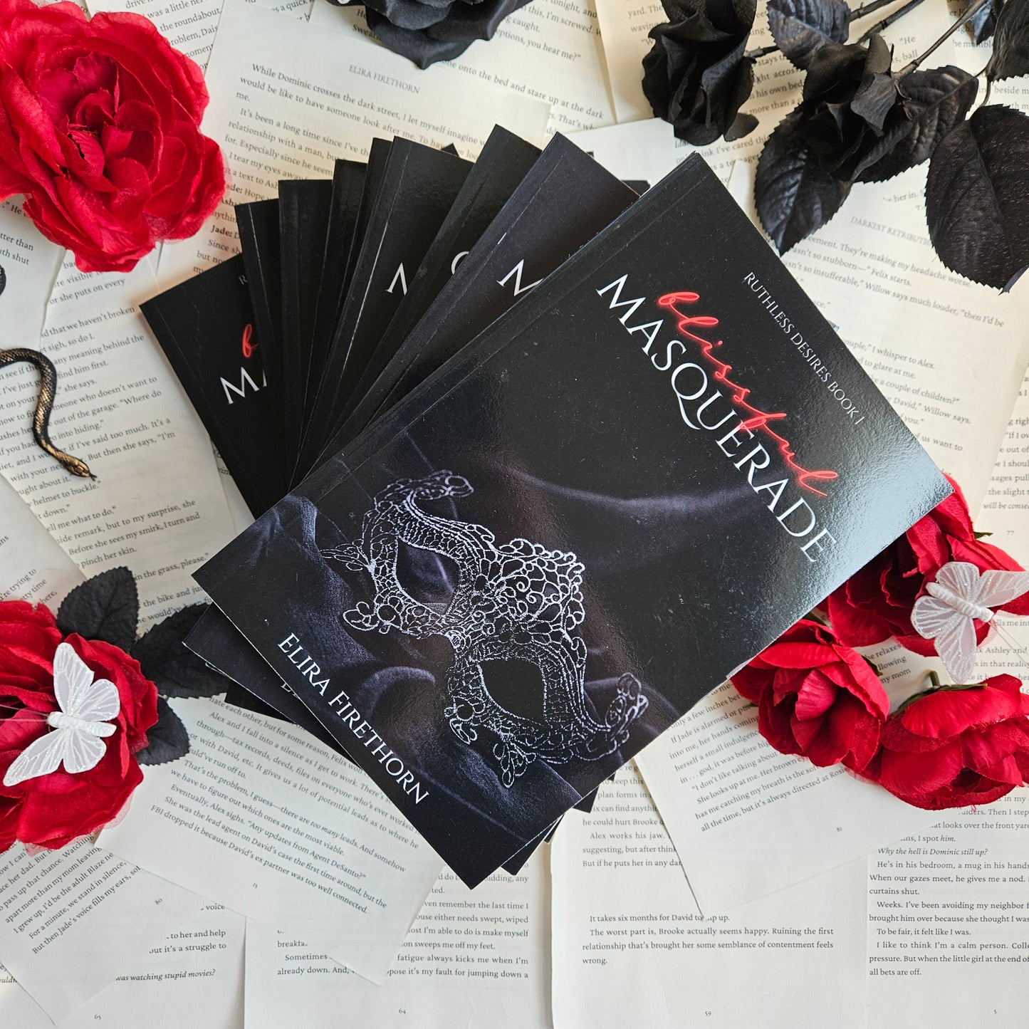 Blissful Masquerade Damaged Paperback