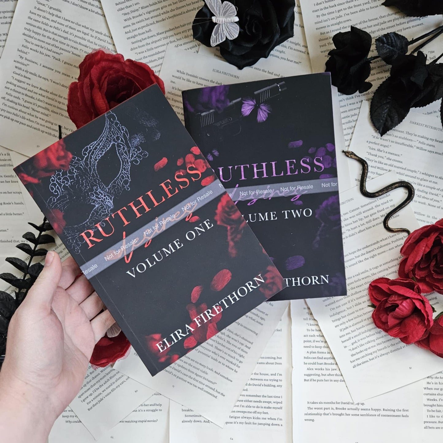 Ruthless Desires 2-Volume Set (Damaged & Inconsistent Edges)