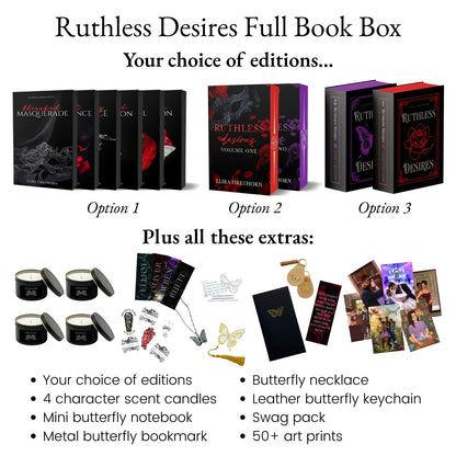 Ruthless Desires Book Box [Choose Your Edition]