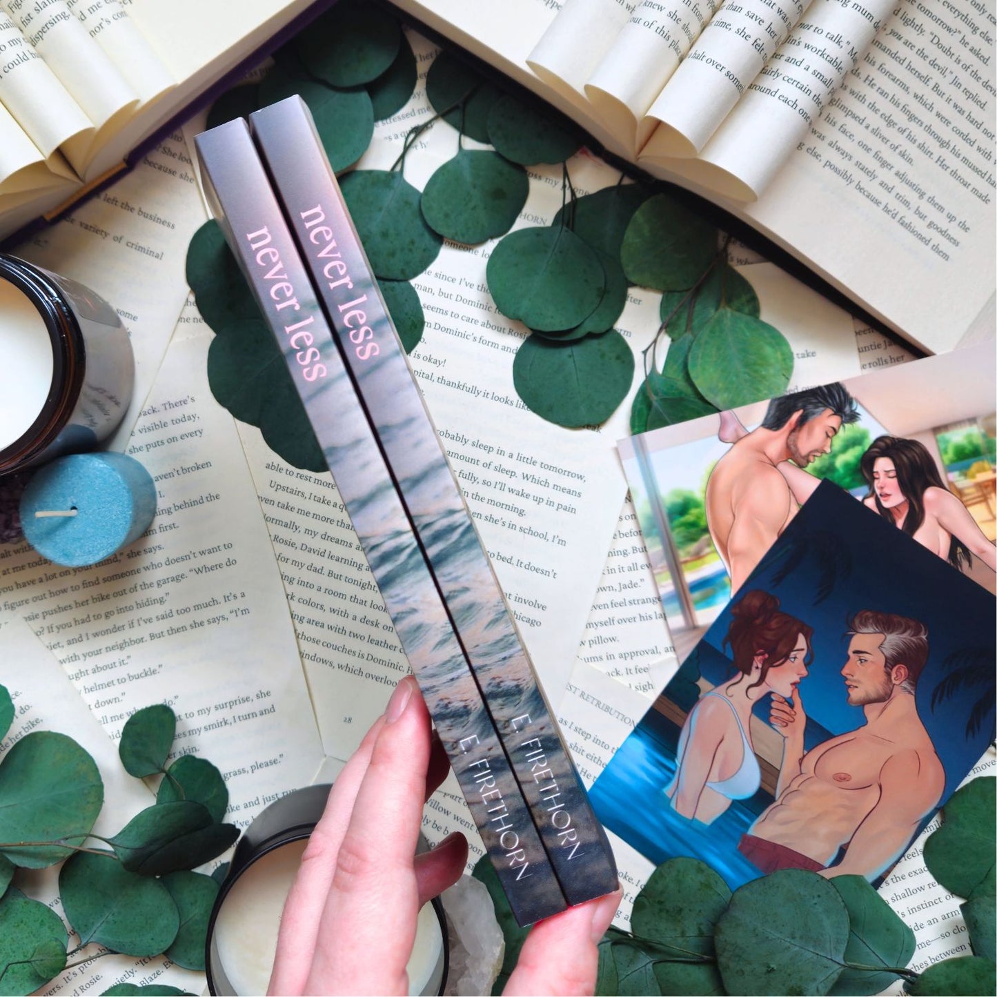 Never Less Signed Paperback