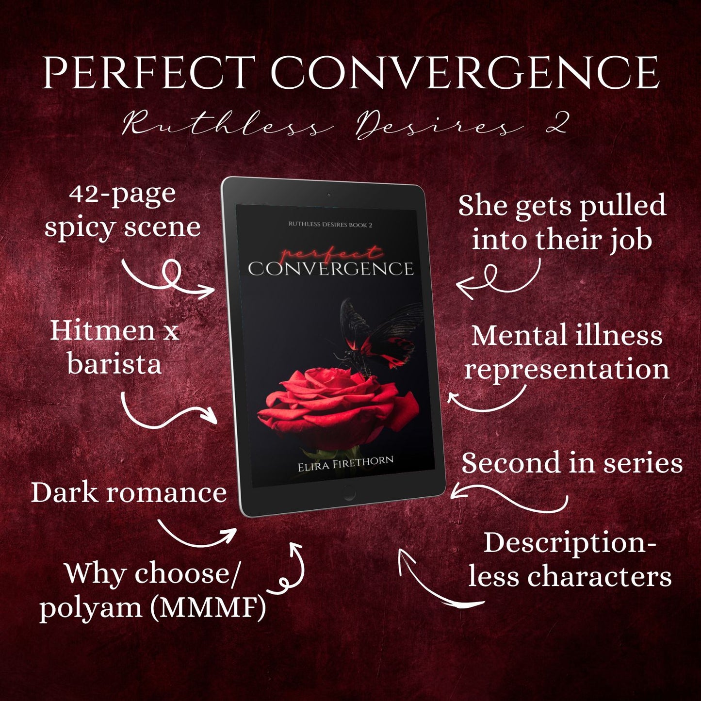 Perfect Convergence: A Why Choose Dark Romance (Ruthless Desires 2) Ebook Edition