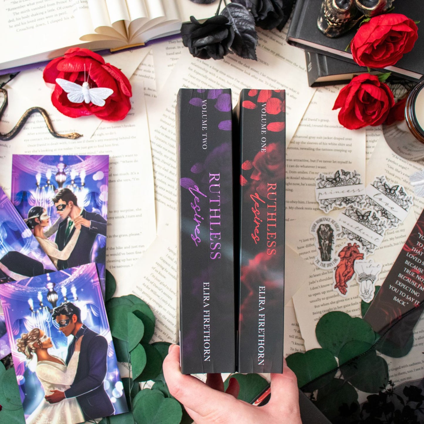 Ruthless Desires Signed 2-Volume Set